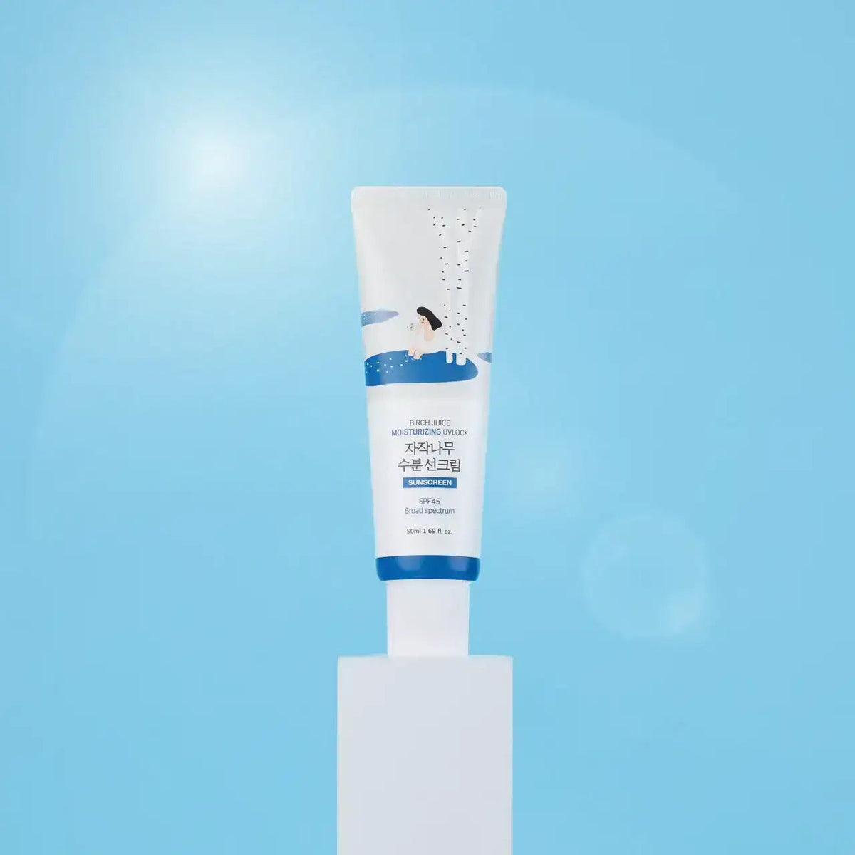 Round Lab – Birch Moisturizing Sunscreen UVLock SPF 45+ Broad Spectrum – 1.69 fl oz / 50 ml - image 6