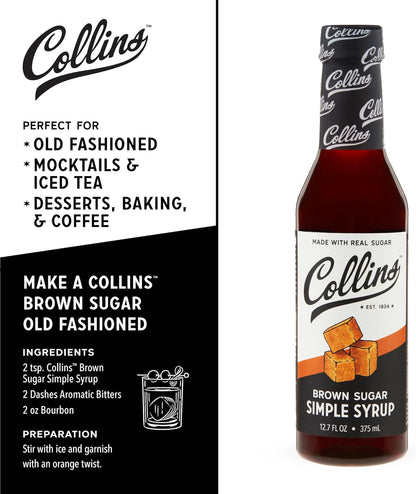 Collins Brown Sugar Simple Syrup — 12.7 oz - image 3