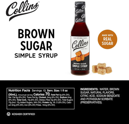 Collins Brown Sugar Simple Syrup — 12.7 oz - image 4