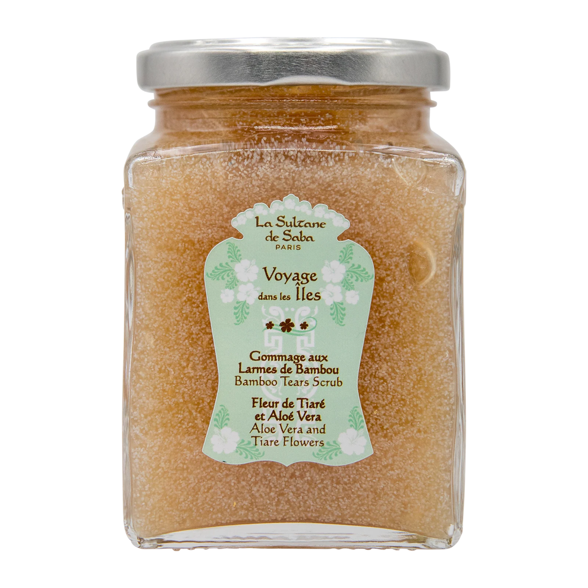 Bamboo Tears Body Scrub - Aloe Vera and Tiare Flowers - Journey To The Islands - image 1