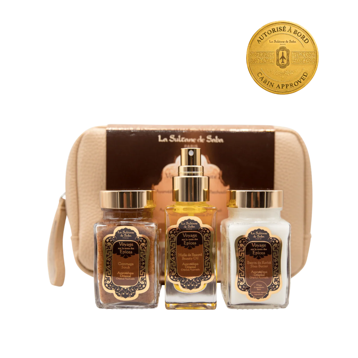 Body Gift Set - Ayurvedic Treatment - Amber Vanilla Patchouli - Journey To the Spices Route - image 1