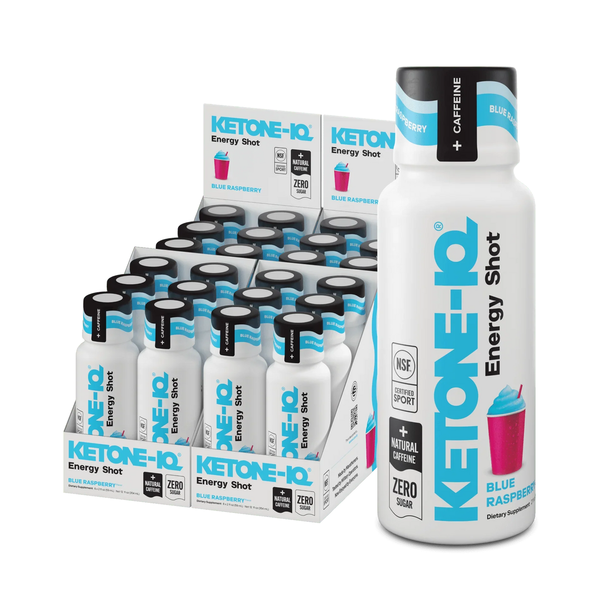 Ketone-IQ +Caffeine Shot, Blue Raspberry - image 11