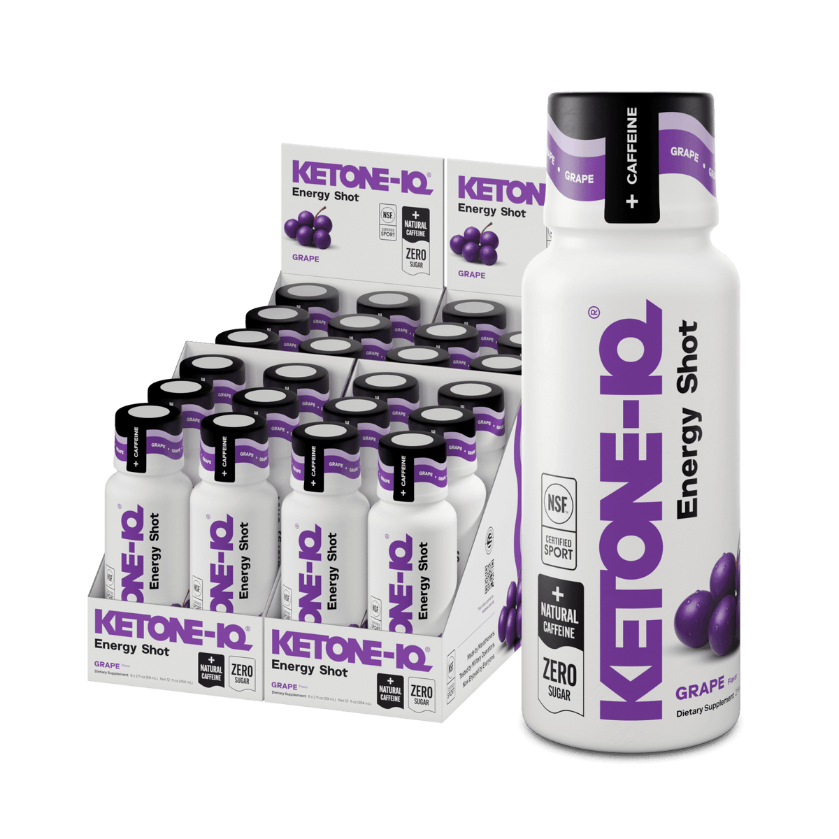 Ketone-IQ +Caffeine Shot, Grape - image 8