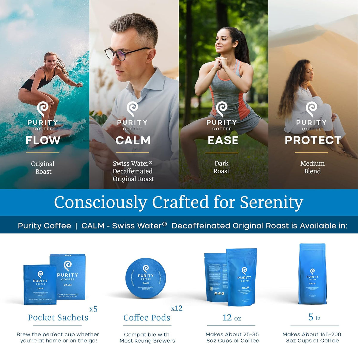 CALM: Decaf – Single-Serve Coffee Pods – 12ct - image 5