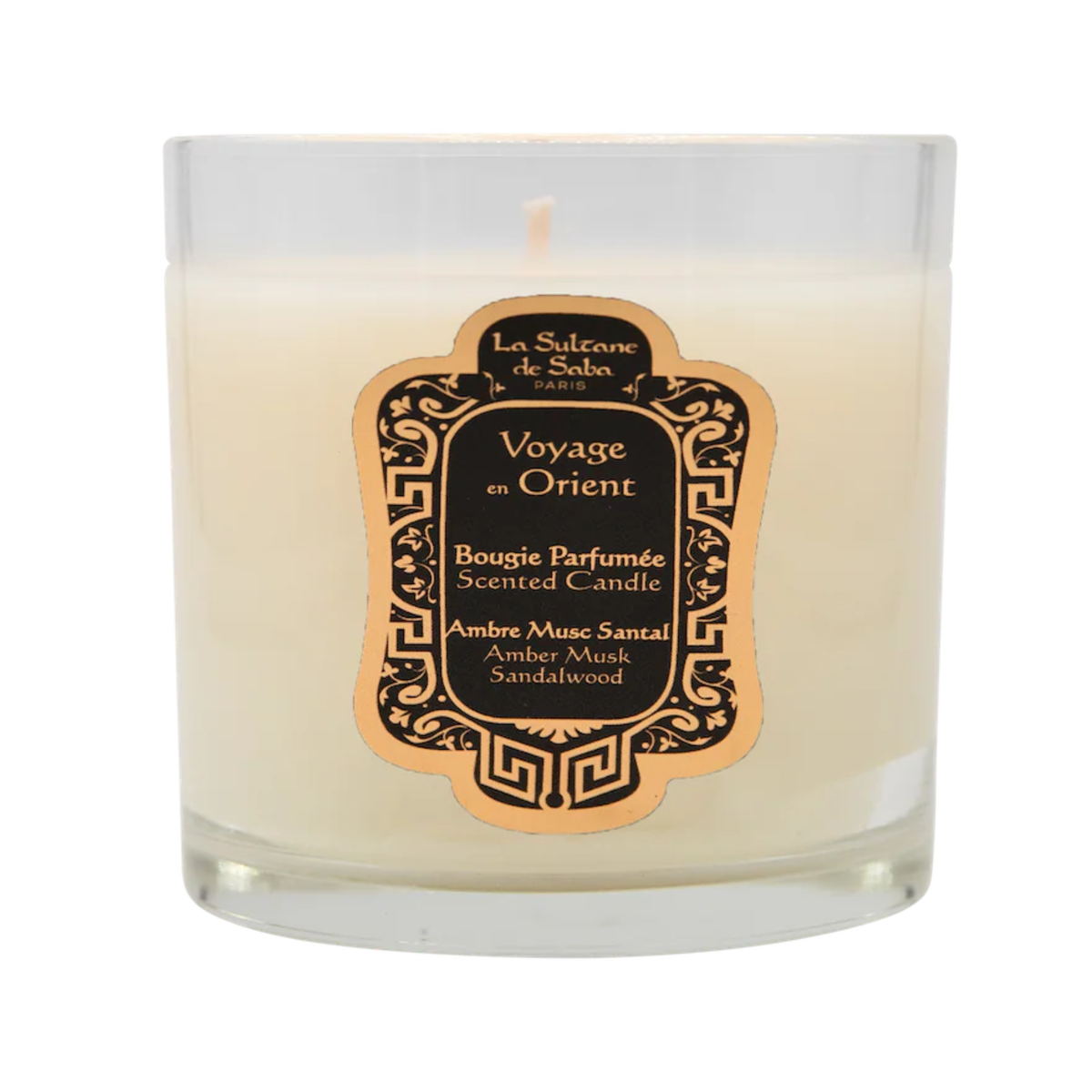 Candle – Amber, Musk & Sandalwood – Journey to the Orient - image 1