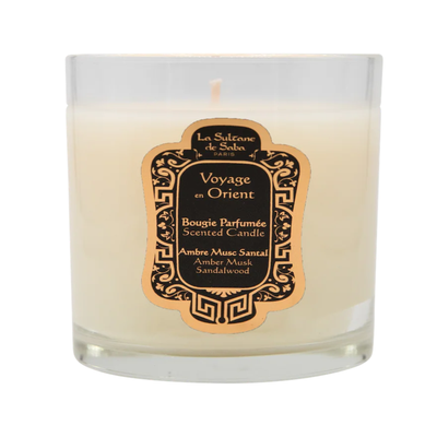 Candle – Amber, Musk & Sandalwood – Journey to the Orient
