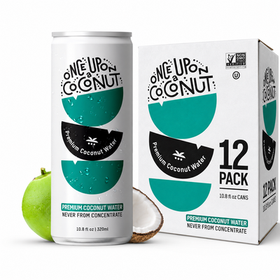 Premium Coconut Water  – Once Upon a Coconut – 12 Pack