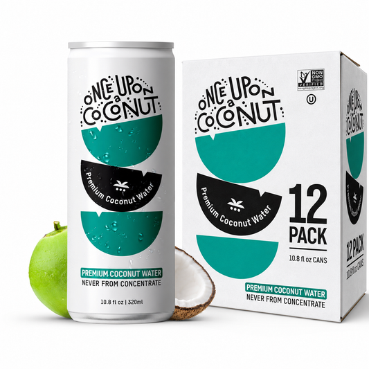 Premium Coconut Water  – Once Upon a Coconut – 12 Pack - image 1