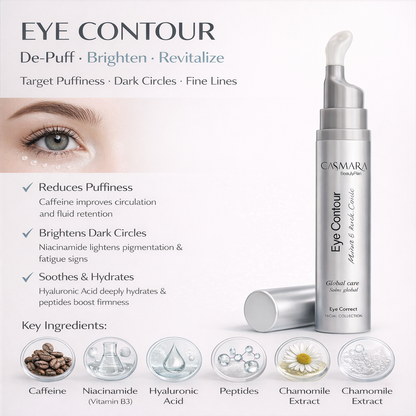 Casmara Eye Contour - Anti Puffiness & Dark Circle — 15ml - image 2