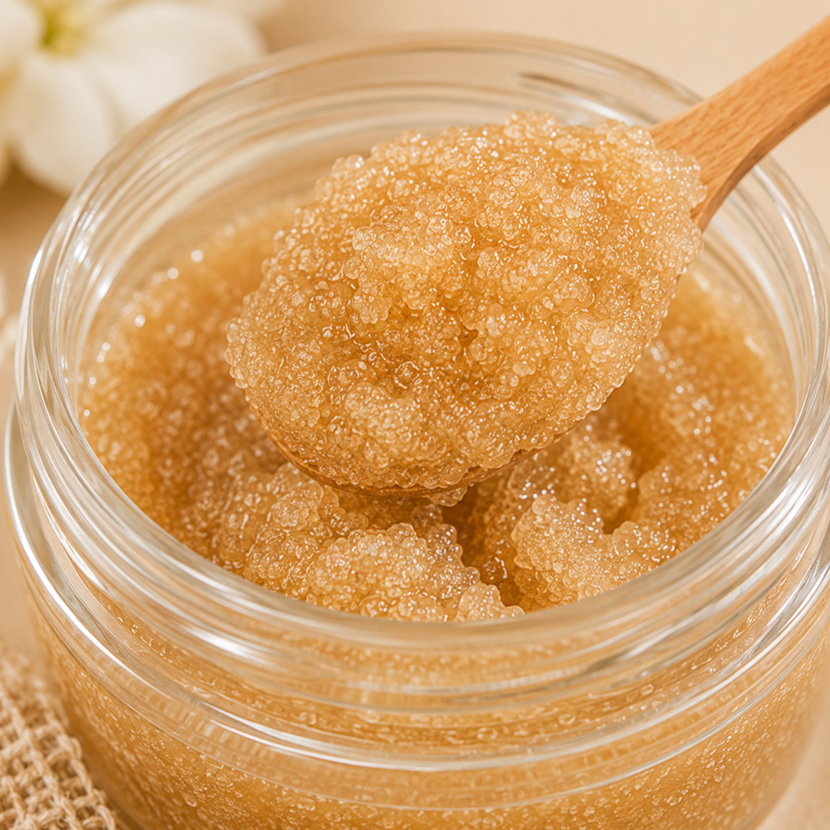 Bamboo Tears Body Scrub - Aloe Vera and Tiare Flowers - Journey To The Islands - image 2