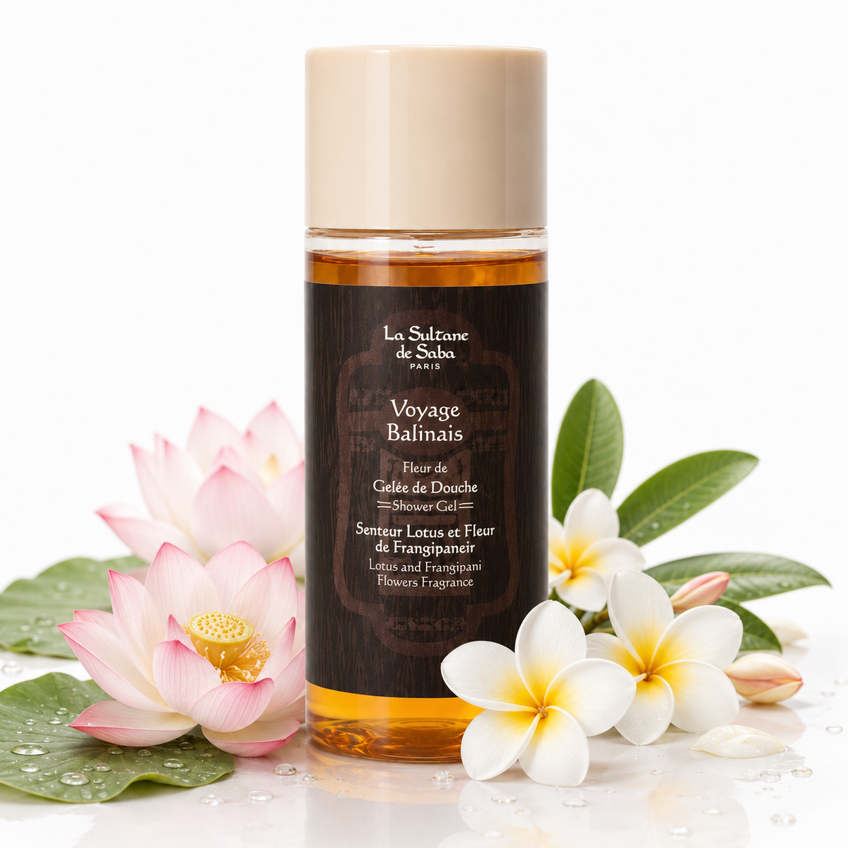 Shower Cream - Lotus & Frangipani Flower - Journey To Bali 50ml - image 2