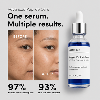 AZORÉE LAB Copper Peptide Serum – GHK-Cu Firming + Barrier Hydration, 30 ml - image 6