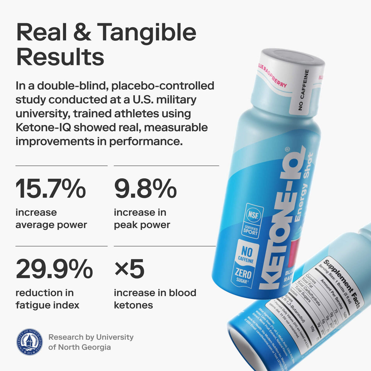 Ketone-IQ Caffeine-Free Shot, Blue Raspberry - image 2
