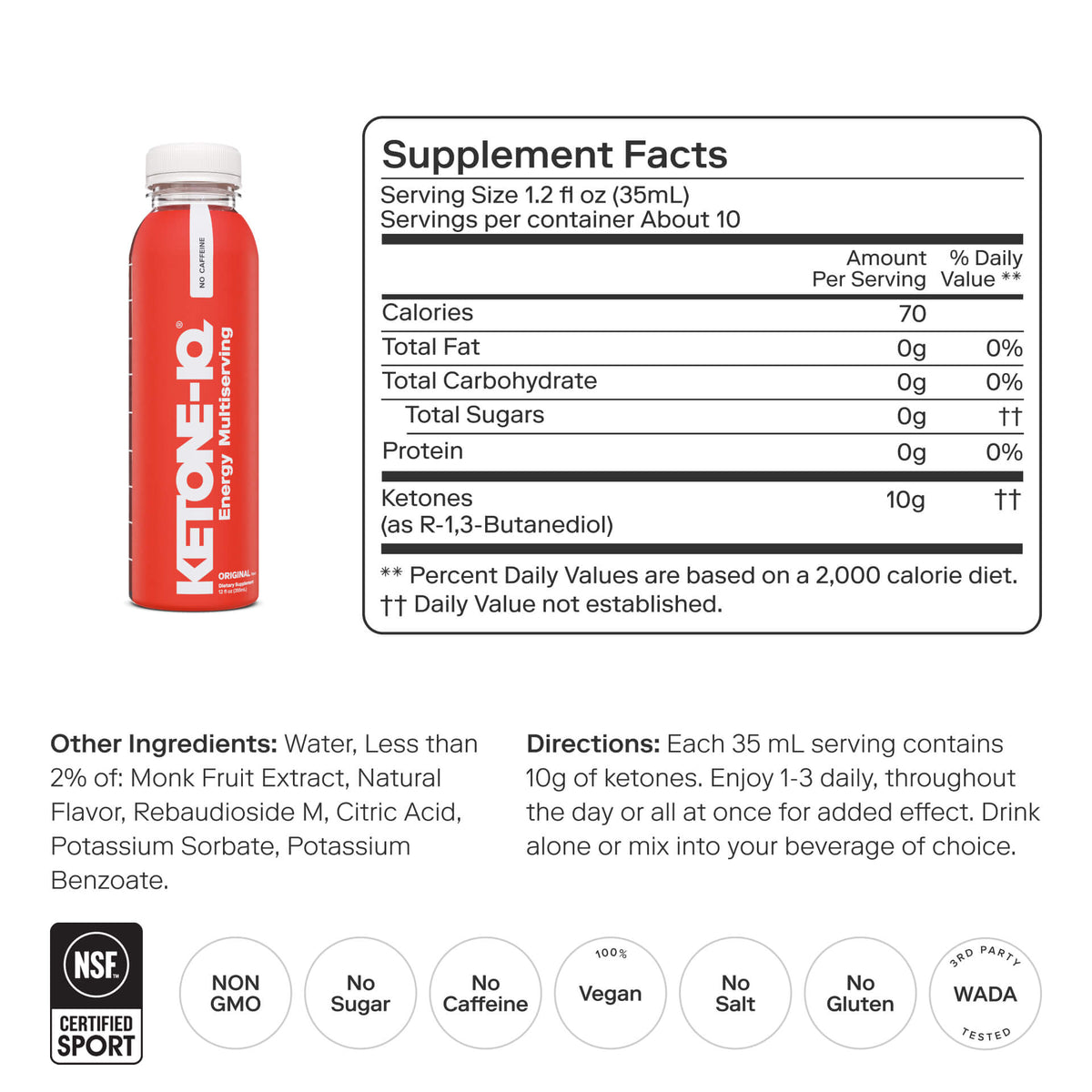 Ketone-IQ No Caffeine Multiserving - image 5