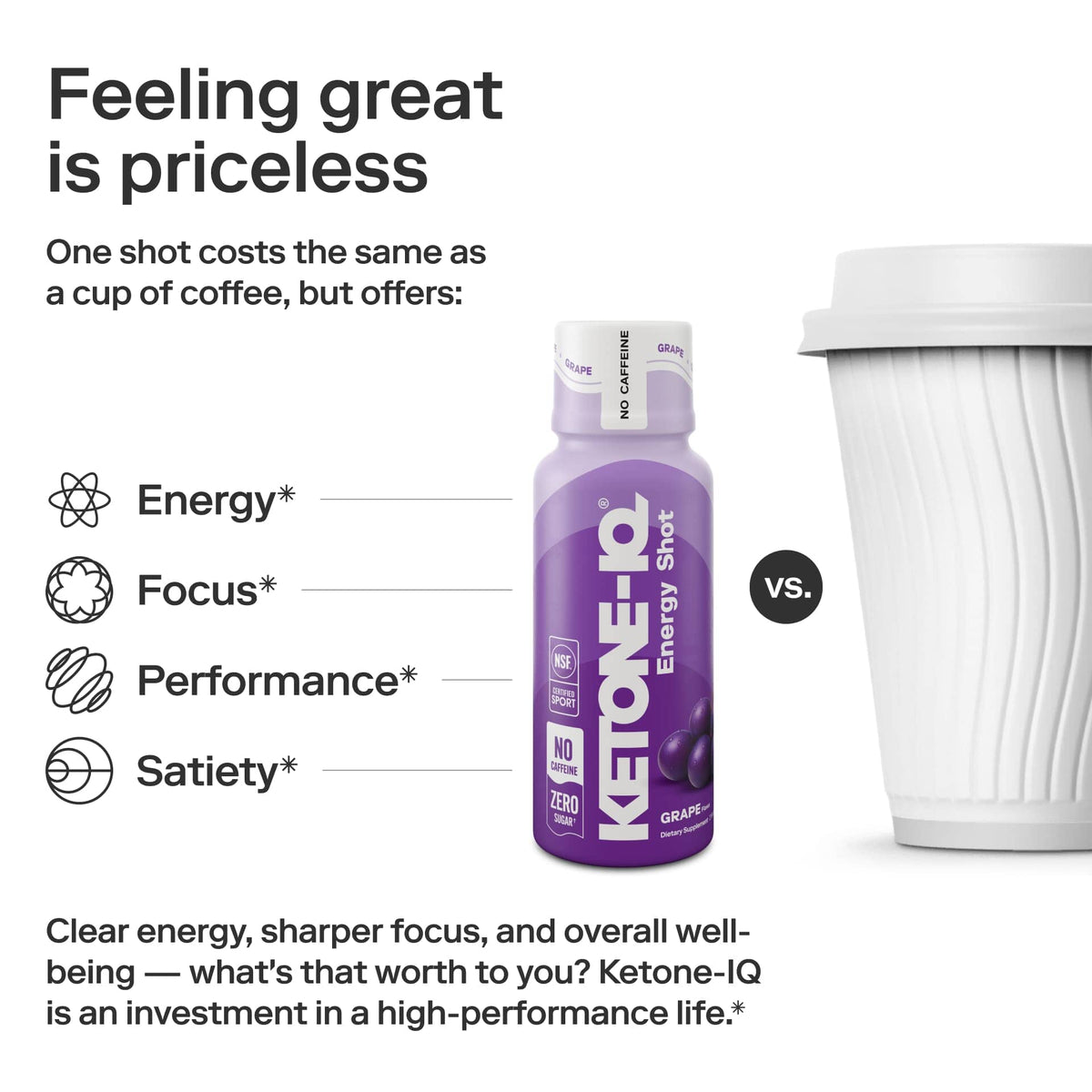 Ketone-IQ Caffeine-Free Shot, Grape - image 8