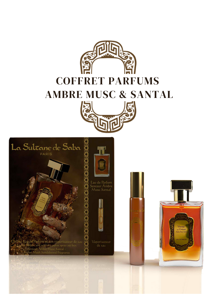 Perfume Gift Set - Amber Musk Sandalwood - image 2