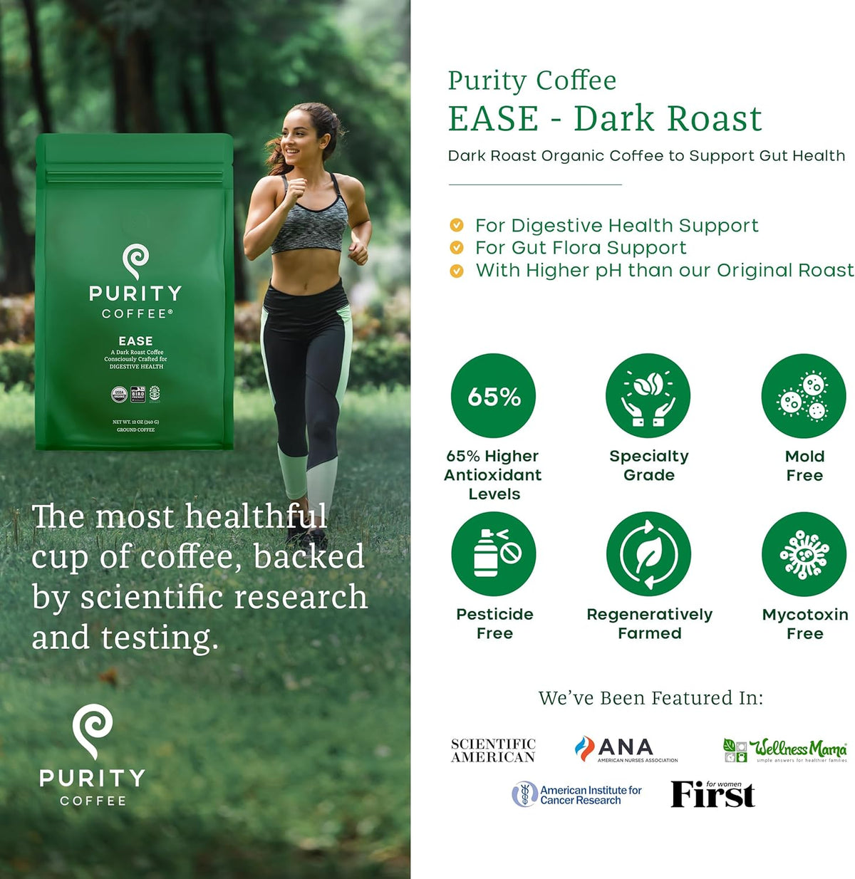 EASE: Dark Roast – Ground Coffee – 340g - image 4