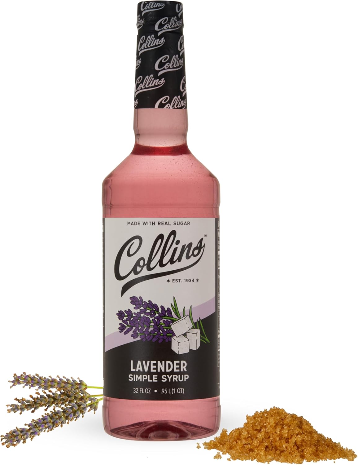 Collins Lavender Simple Syrup — 32 oz - image 1