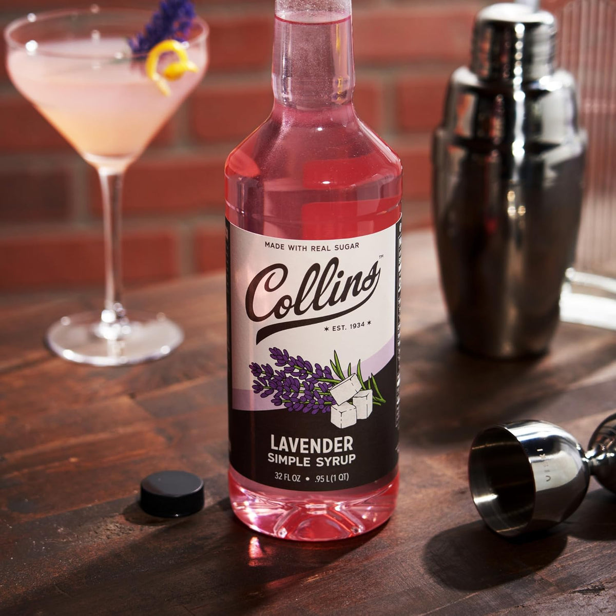 Collins Lavender Simple Syrup — 32 oz - image 5