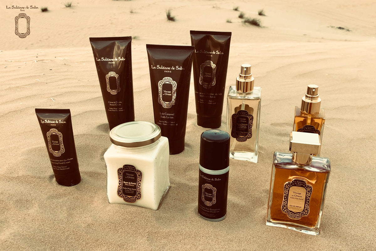 Silk Protein Scrub -  Amber, Musk & Sandalwood – Journey to the Orient - image 4