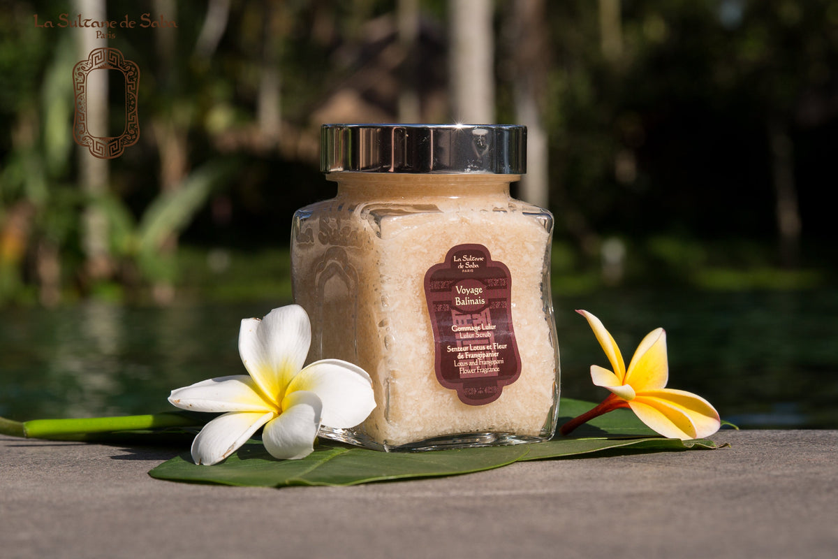 Lulur Body Scrub – Lotus & Frangipani Flower – Journey to Bali - image 2