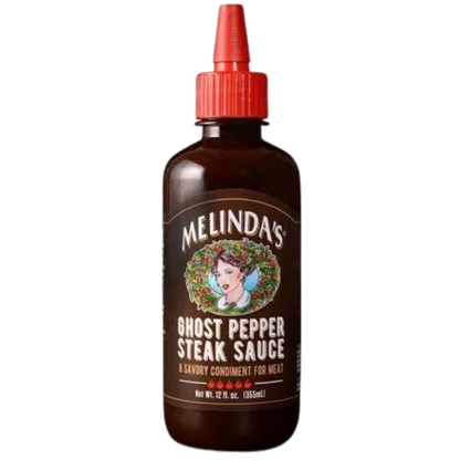 Melinda's Ghost Pepper Steak Sauce – 12oz - image 1