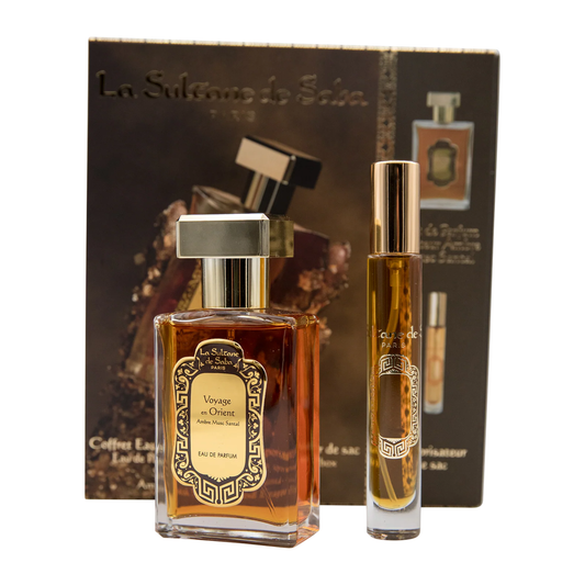 Perfume Gift Set - Amber Musk Sandalwood - image 1