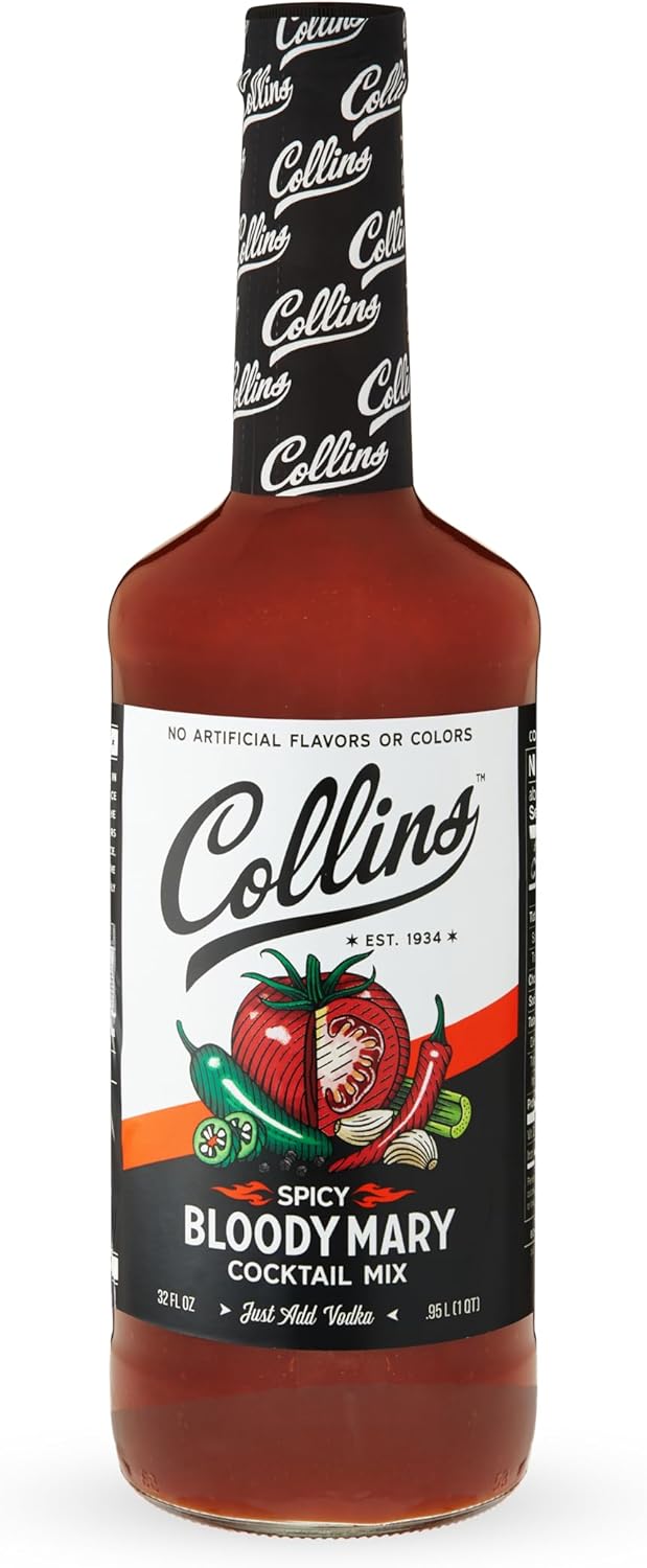 Collins Spicy Bloody Mary Mix — 32 oz - image 1