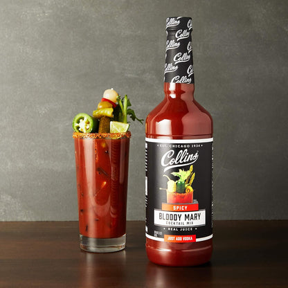 Collins Spicy Bloody Mary Mix — 32 oz - image 6