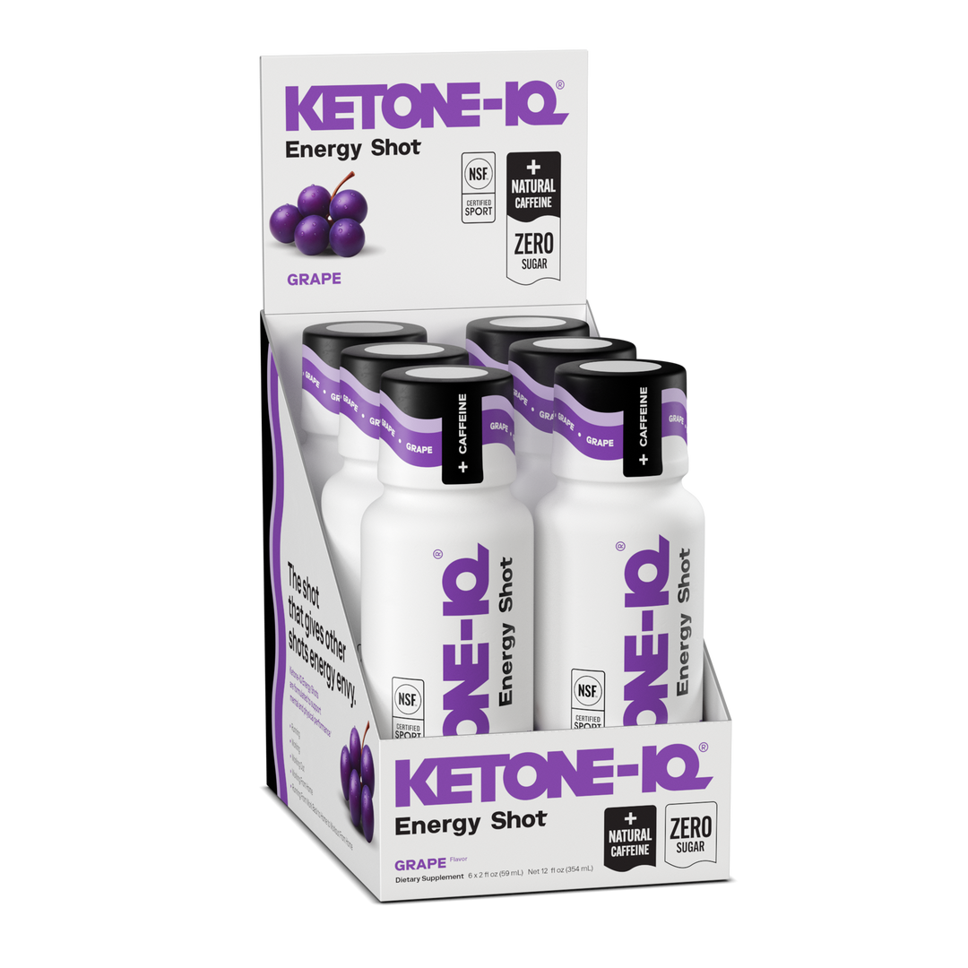 Ketone-IQ +Caffeine Shot, Grape - image 1