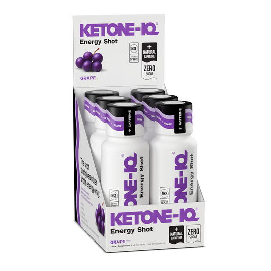Ketone-IQ +Caffeine Shot, Grape - image 1