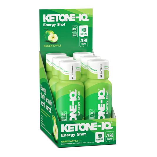 Ketone-IQ Caffeine-Free Shot, Green Apple - image 1
