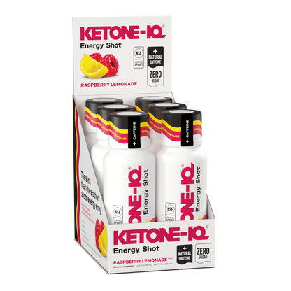 Ketone-IQ +Caffeine Shot, Raspberry Lemonade - image 1