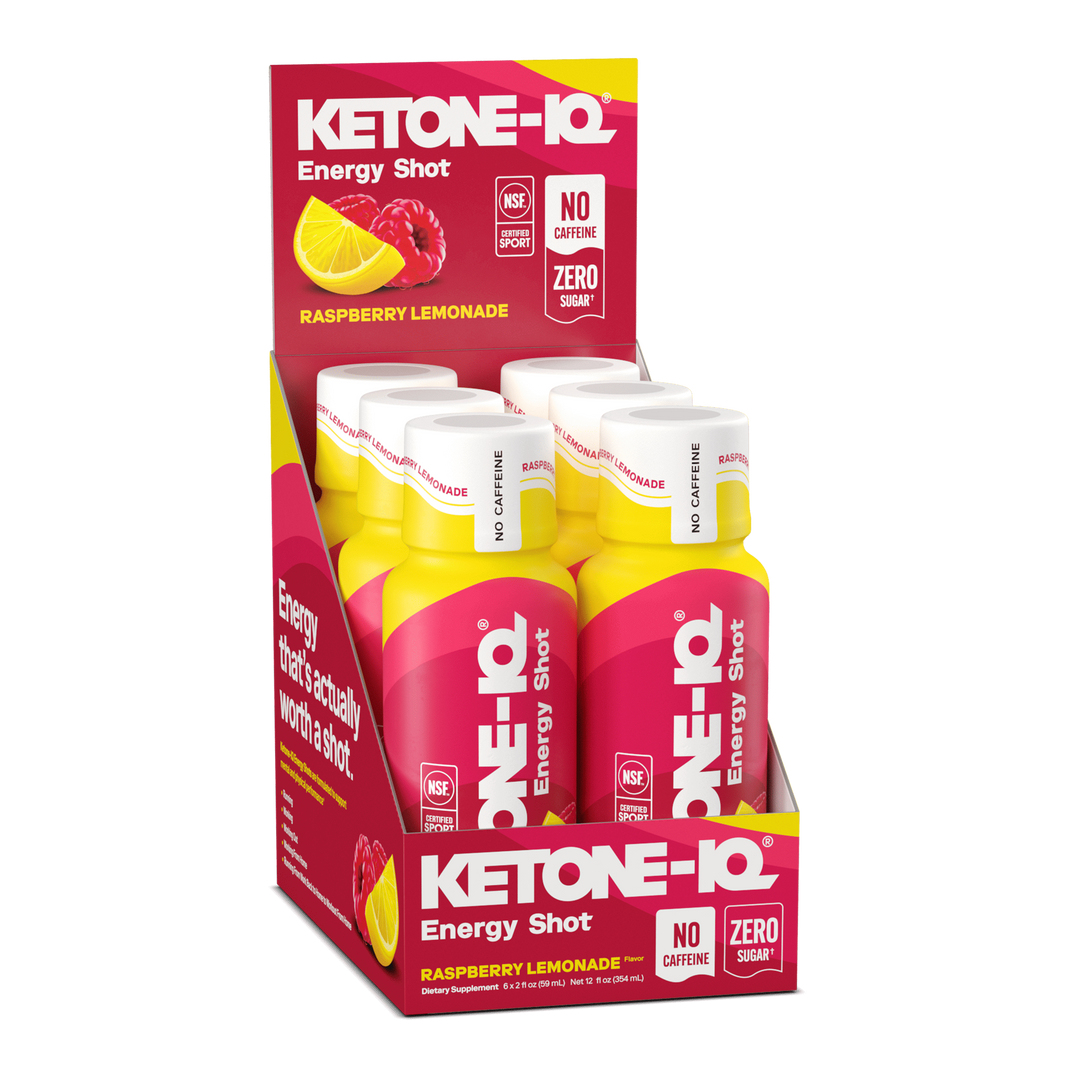 Ketone-IQ Caffeine-Free Shot, Raspberry Lemonade - image 1