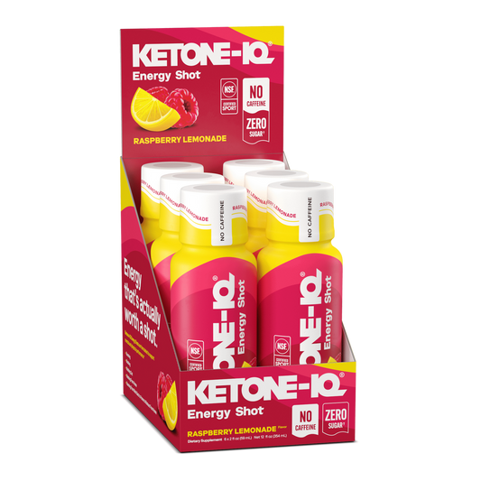 Ketone-IQ Caffeine-Free Shot, Raspberry Lemonade - image 1