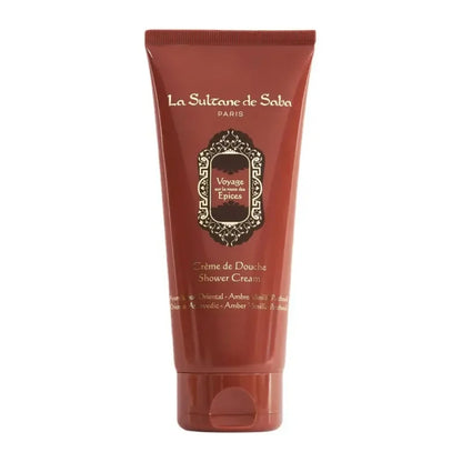 Shower Cream – Ayurvedic Treatment Amber Vanilla Patchouli – Journey to the Spices Route - image 1