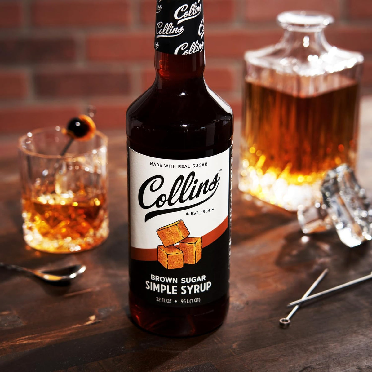 Collins Brown Sugar Simple Syrup — 32 oz - image 6