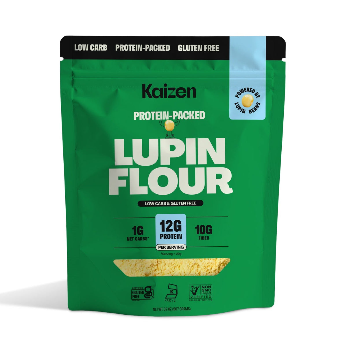 Kaizen – High Protein Low Carb Lupin Flour – 32 oz (907 g) - image 12