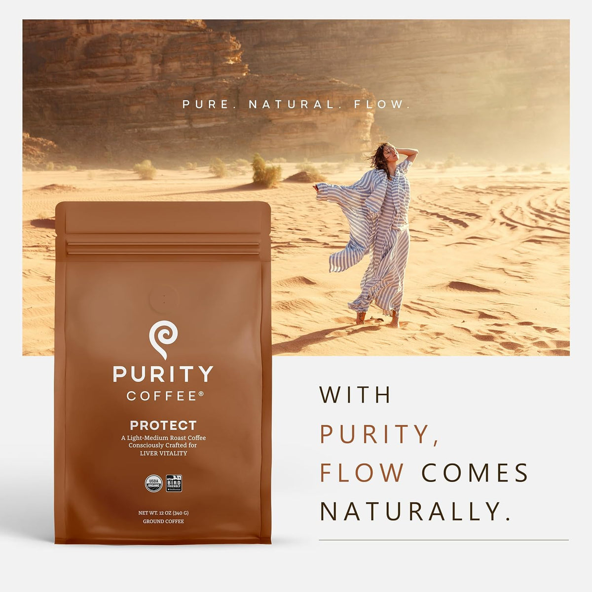 PROTECT: Light-Medium Roast – Ground Coffee - 340g - image 7