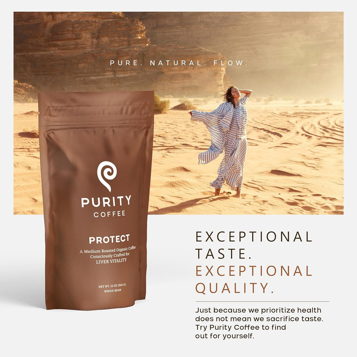 PROTECT: Light-Medium Roast – Whole Bean Coffee – 340g - image 6