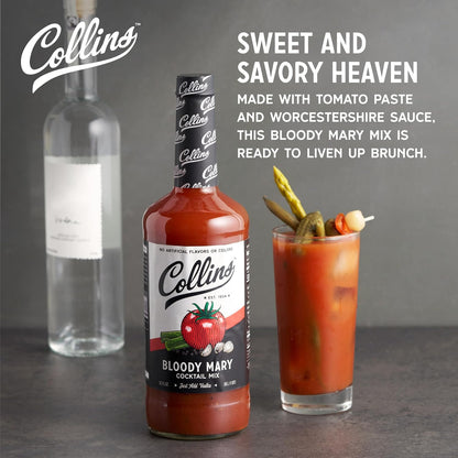 Collins Classic Bloody Mary Mix — 32 oz - image 2