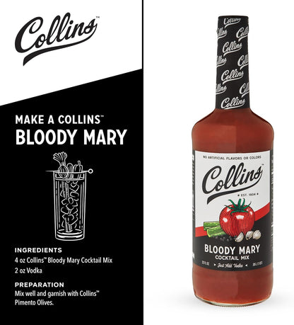 Collins Classic Bloody Mary Mix — 32 oz - image 3