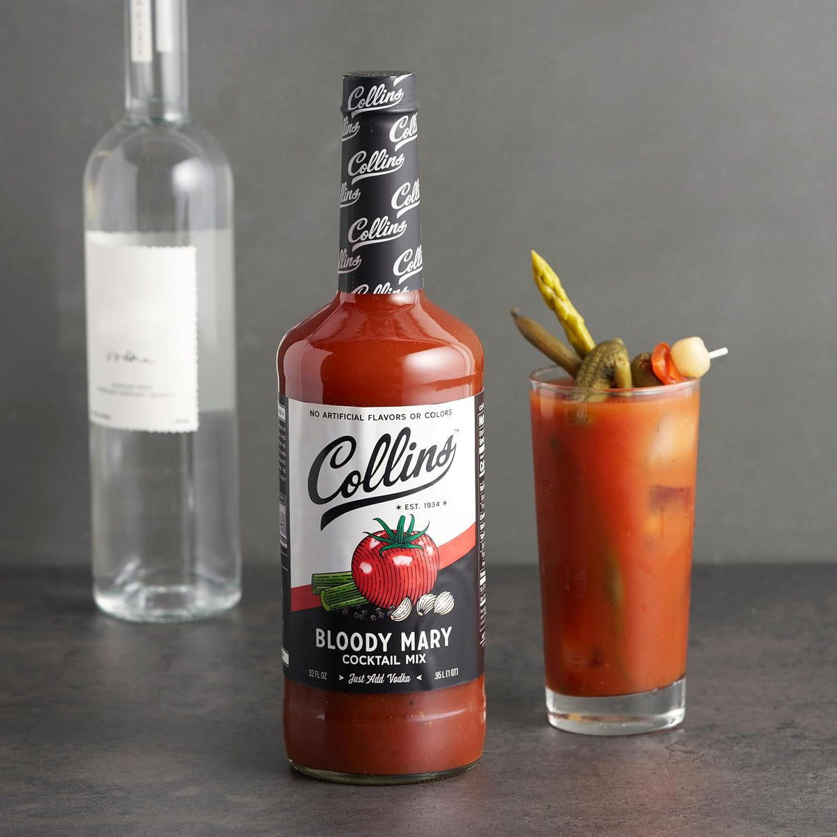 Collins Classic Bloody Mary Mix — 32 oz - image 5