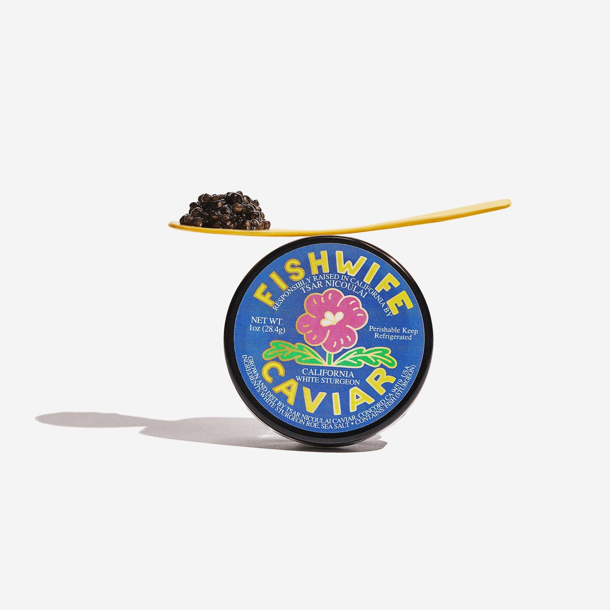 Fishwife California White Sturgeon Caviar – 1 oz - image 3