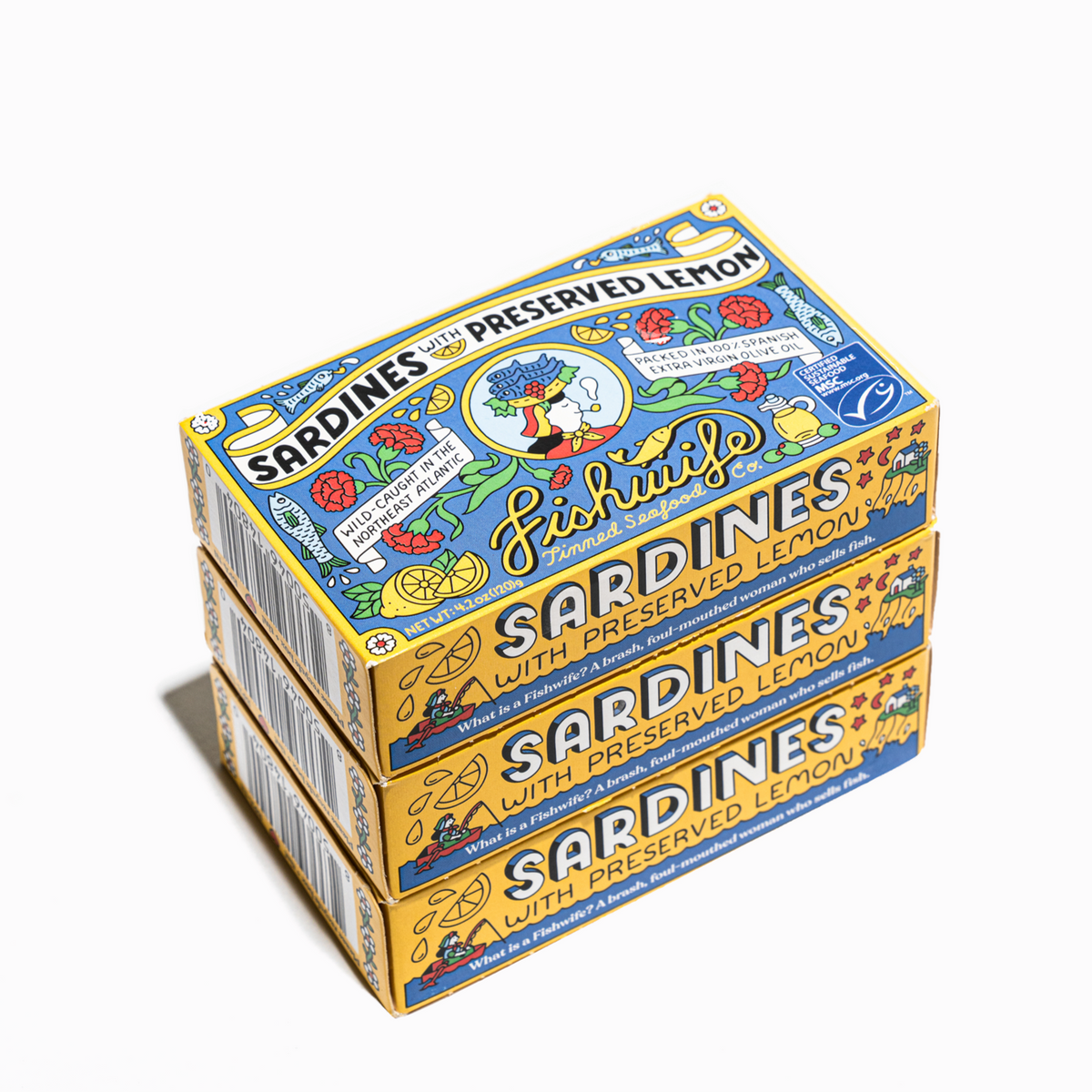Fishwife – Sardines with Preserved Lemon – 4.2 oz - image 4