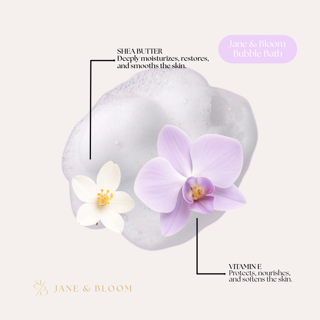 Jasmine & Orchid Shower Gel + Bubble Bath + Mystery SPA Gift