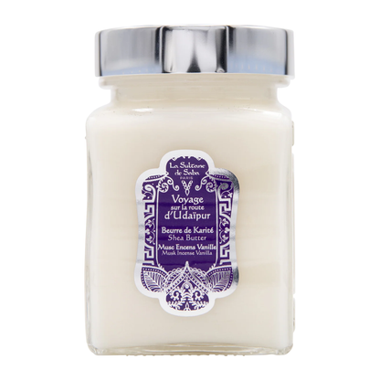 Body Butter – Shea Butter Musk Incense Vanilla –  Journey on the Route of Udaipur - image 1