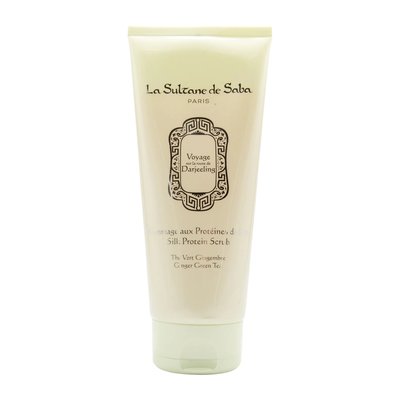 Silk Protein Scrub – Ginger Green Tea – Journey to the Route of Darjeeling