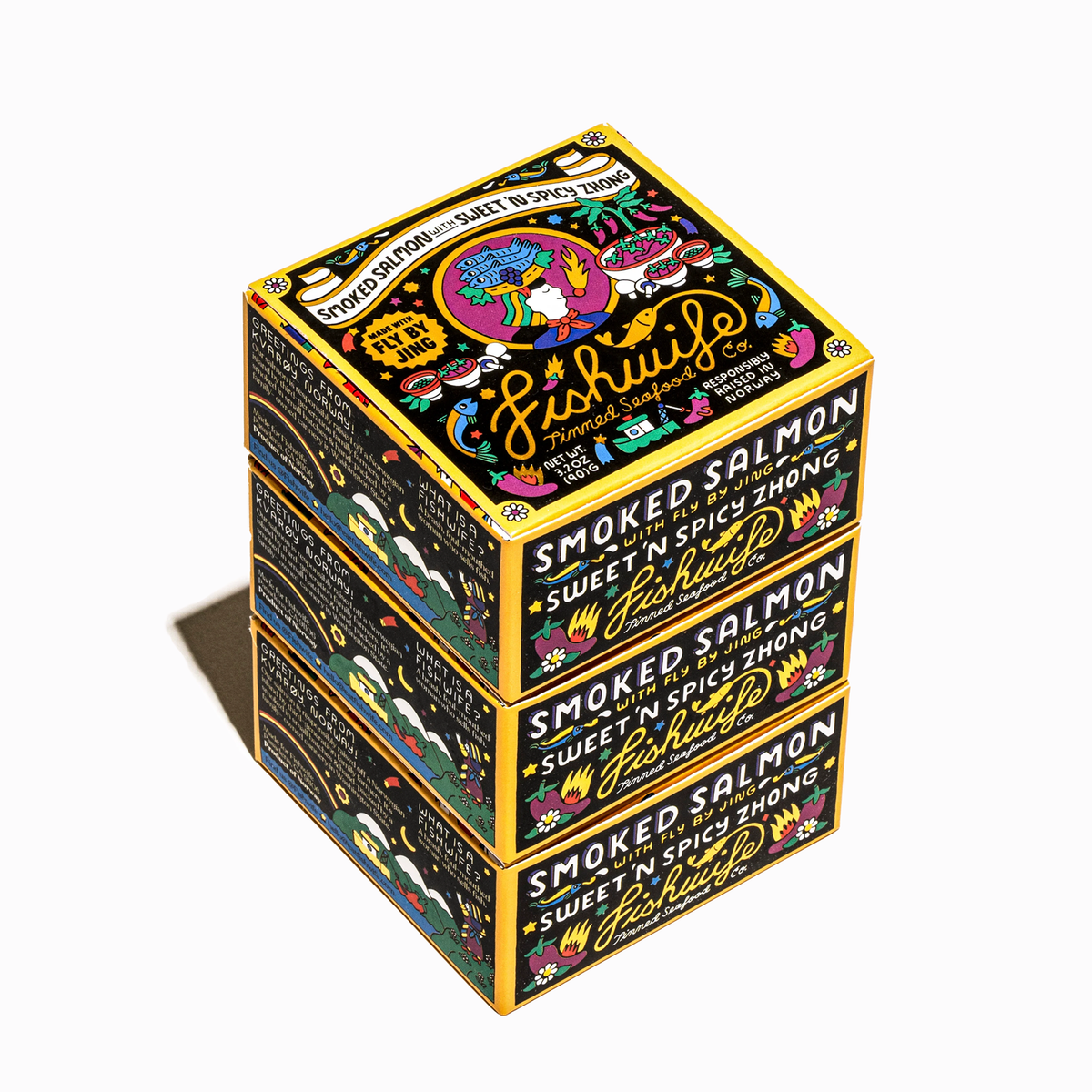 Fishwife – Smoked Salmon with Sweet & Spicy Zhong 3.2 oz - image 3