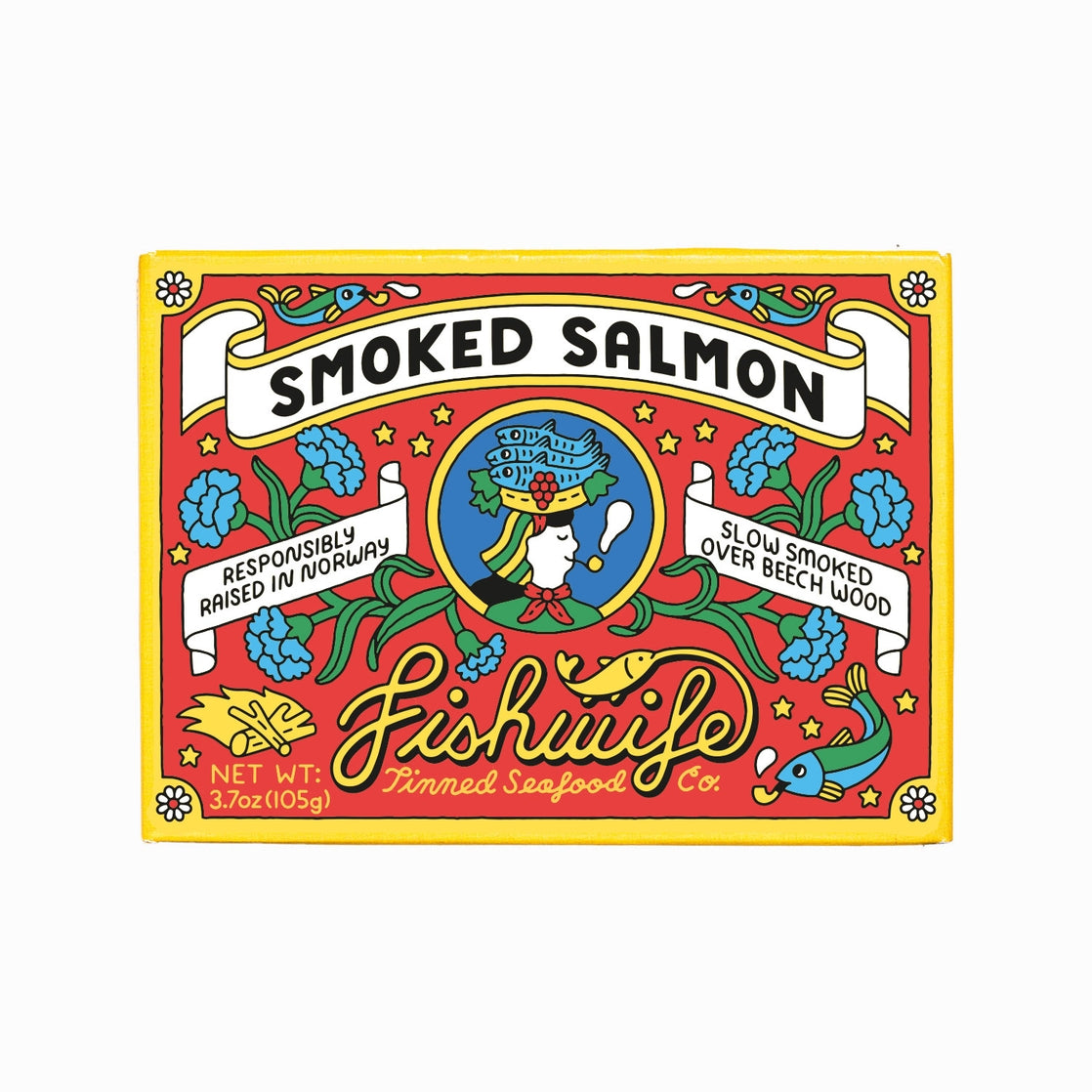 Fishwife Smoked Salmon in Olive Oil – 3.7 oz (105 g) - image 1